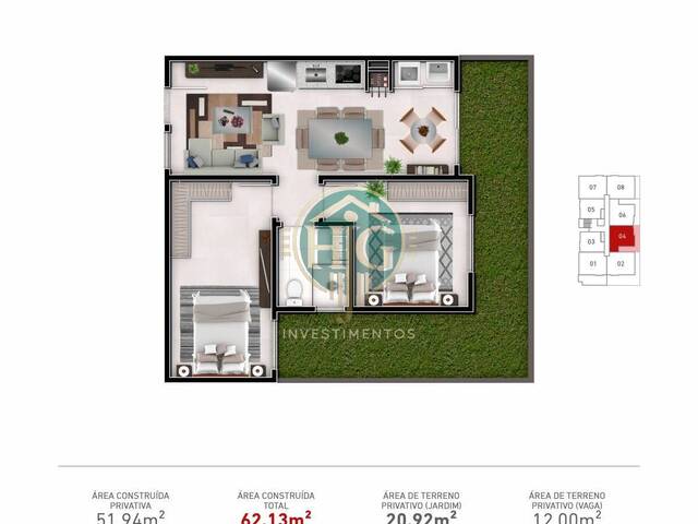 Apartamento para Venda em Timbó - 4