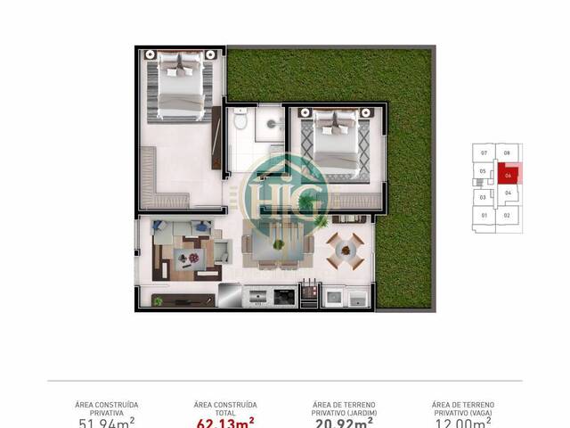 Apartamento para Venda em Timbó - 5